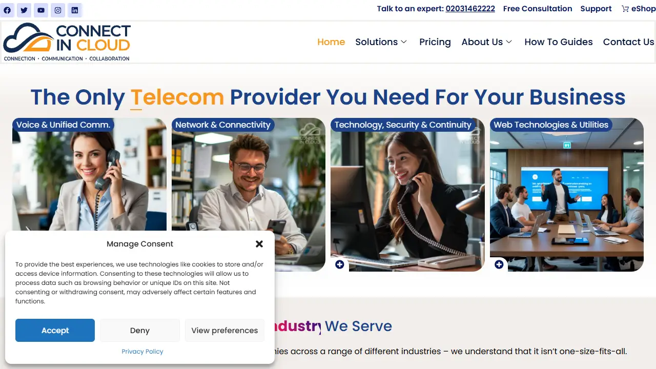 Connect In Cloud Ltd :Telecommunication, IT & Web Services Company