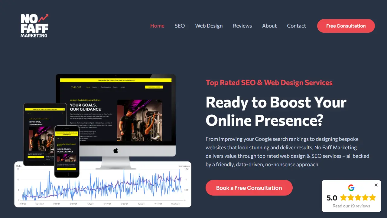 No Faff Marketing - SEO & Web Design