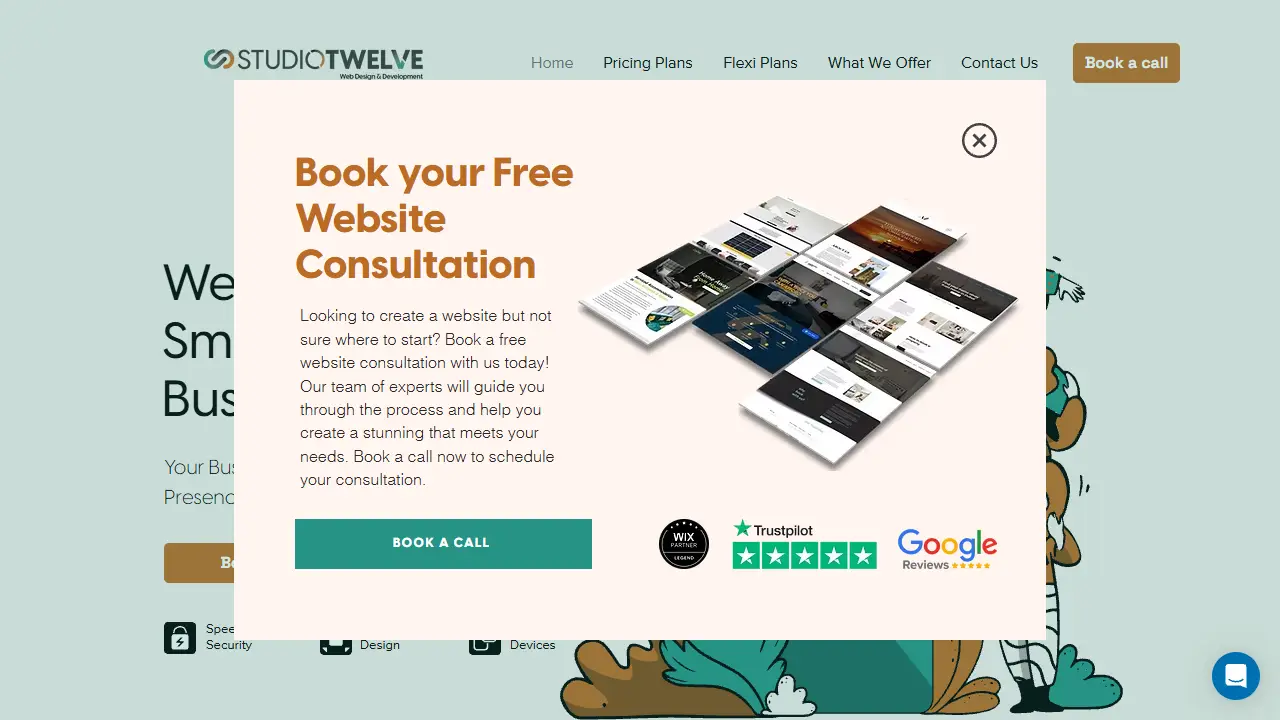 Studio Twelve Website Development