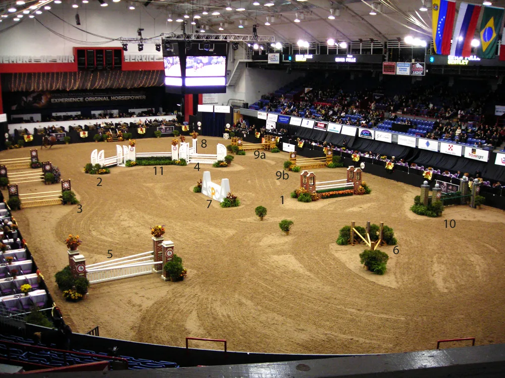 The 2010 ASPCA Maclay Finals Course - The Chronicle of the Horse