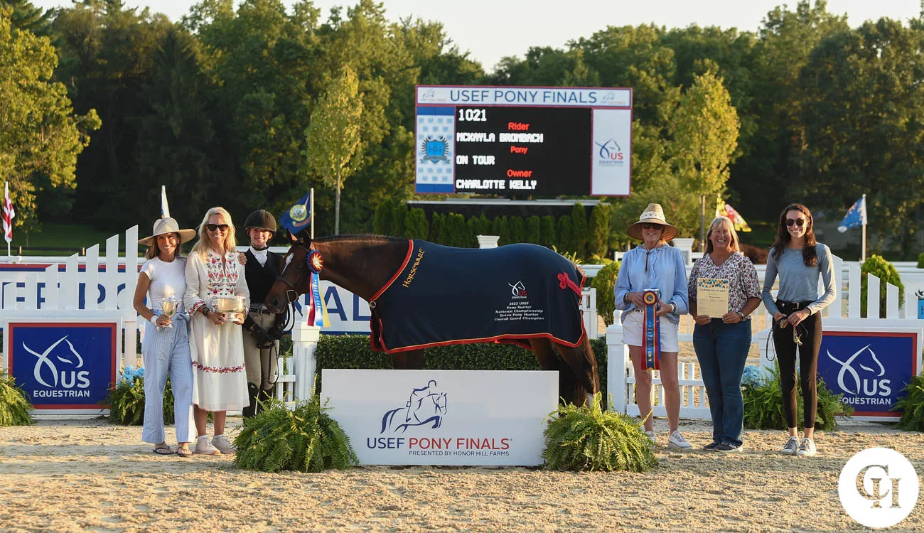 On Tour Makes A Grand Trip To Pony Finals The Chronicle of the Horse