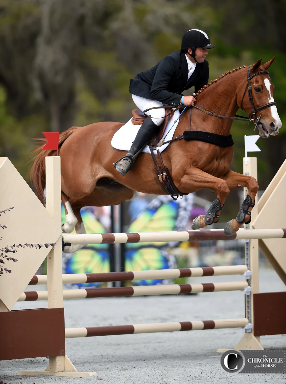 Clayton Fredericks and Houdini. Photo by Lindsay Berreth.