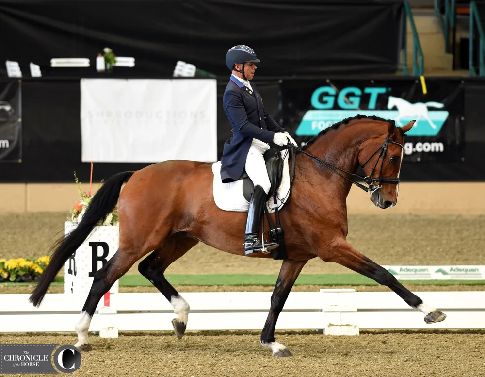 Steffen Peters and Suppenkasper. Photo by Lindsay Berreth.