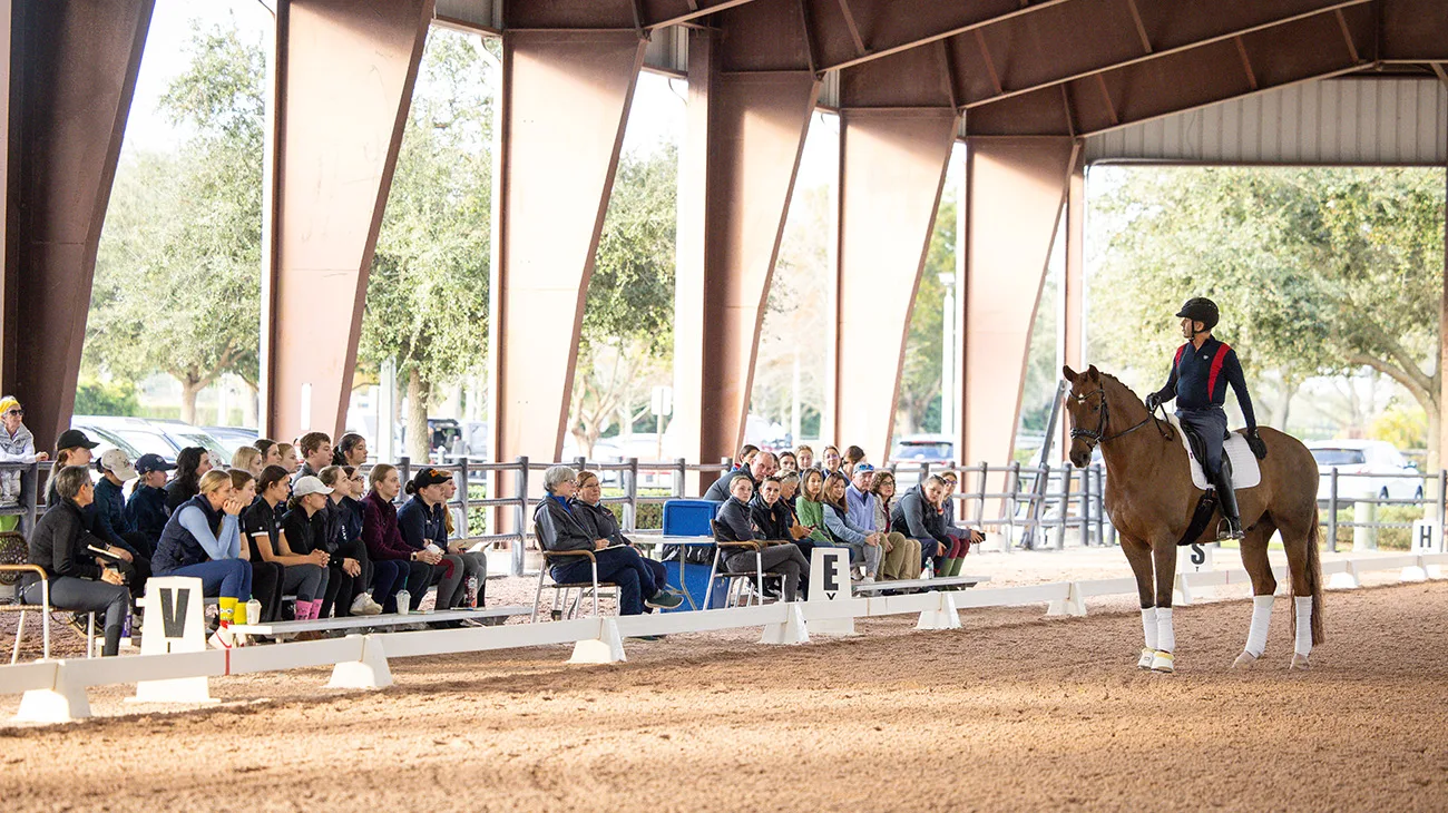 Day 1 of the Robert Dover Horsemastership Clinic presented by Zen Elite Equestrian Center.