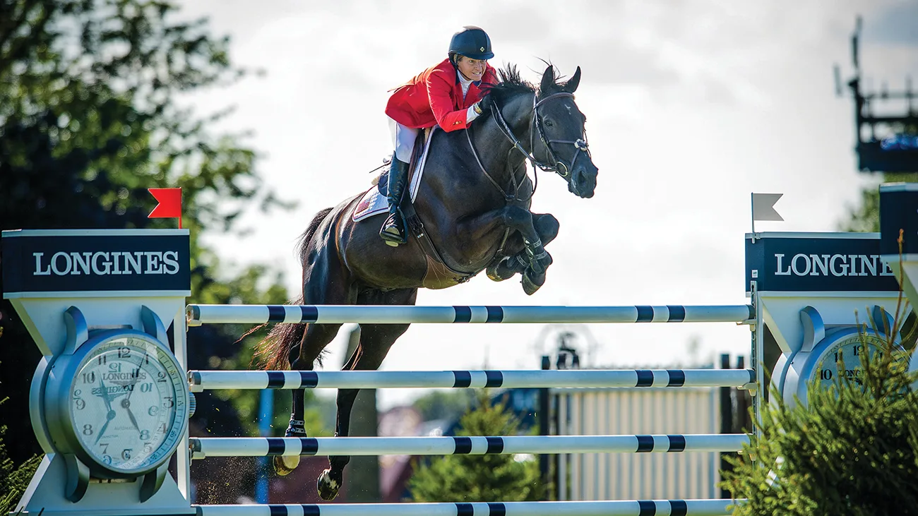 Beezie Madden (USA) & Cortes C - The Longines King George V Gold Cup - Royal International Horse Show - Hickstead, West Sussex, United Kingdom - 03 August 2014