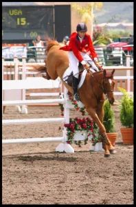 Anne Kursinski and Eros. Photo by Tish Quirk