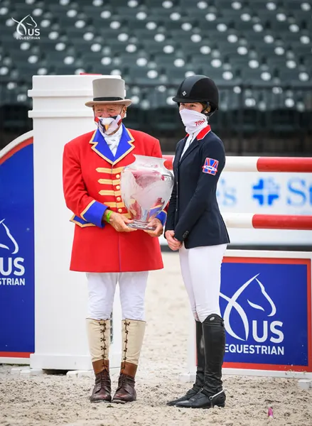 during Prix Des States at the Tryon International Equestrian Center.