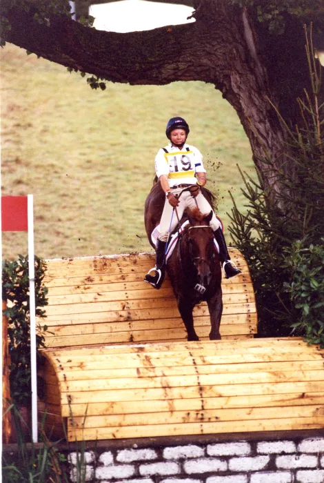 Abigail Lufkin and Quest on course. Photo by John Strassburger.