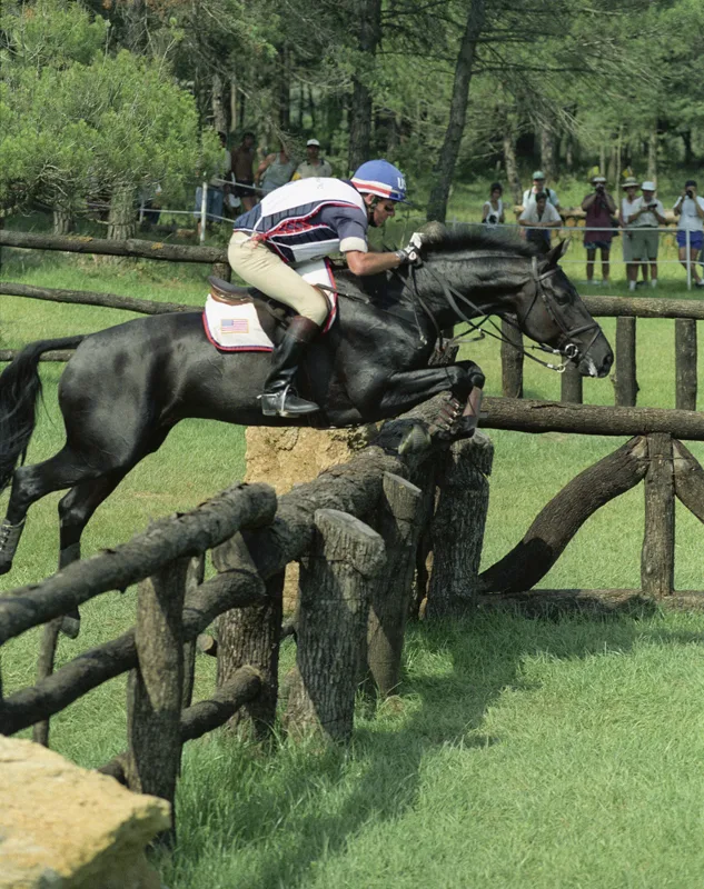 Mike Plumb riding Adonis - Barcelona Olympic Games