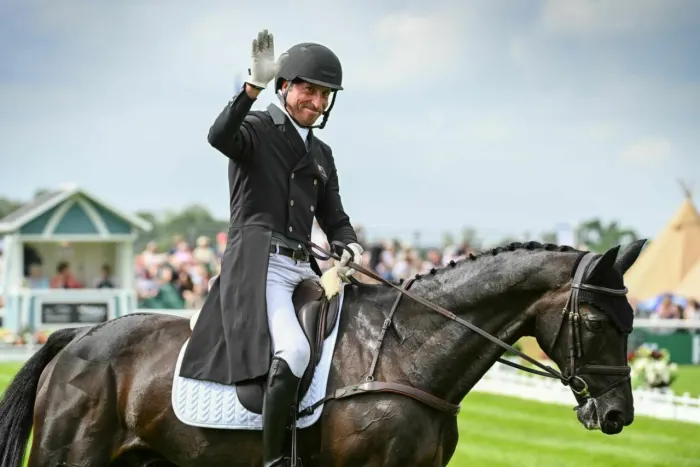 Tim Price Sets Burghley Record As Dressage Comes To A Close - The ...
