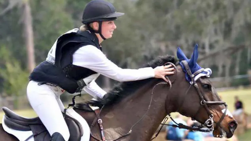 Novelle and Kalli at the finish line. Photo by Cindy Lawler