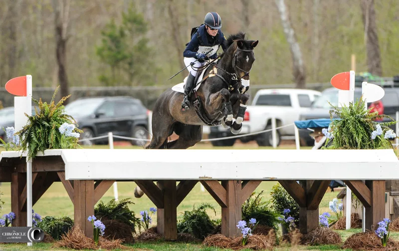 Kim Severson and Cooley Cross Border. Photo by Lindsay Berreth.