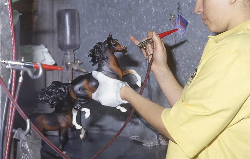 Breyer Hand Airbrushing