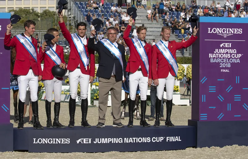 Longines FEI Jumping Nations Cup Final equestrain event in Barcelona