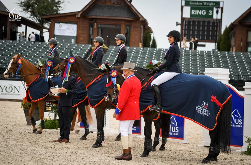 during Prix Des States at the Tryon International Equestrian Center.