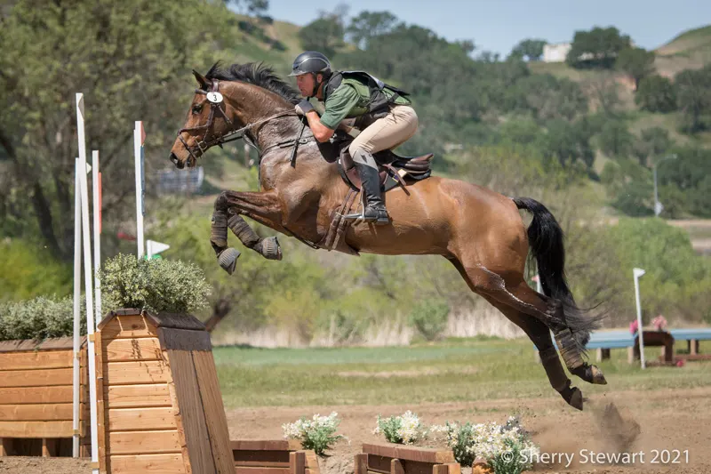 12021-04-10 Twin Rivers Spring CCI4*L Marc Grandia & Campari FFF 2nd after xc-7131