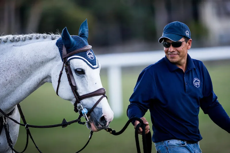 Luis Macias with Pumped Up Kicks at WEF Week 4, February 2, 2019