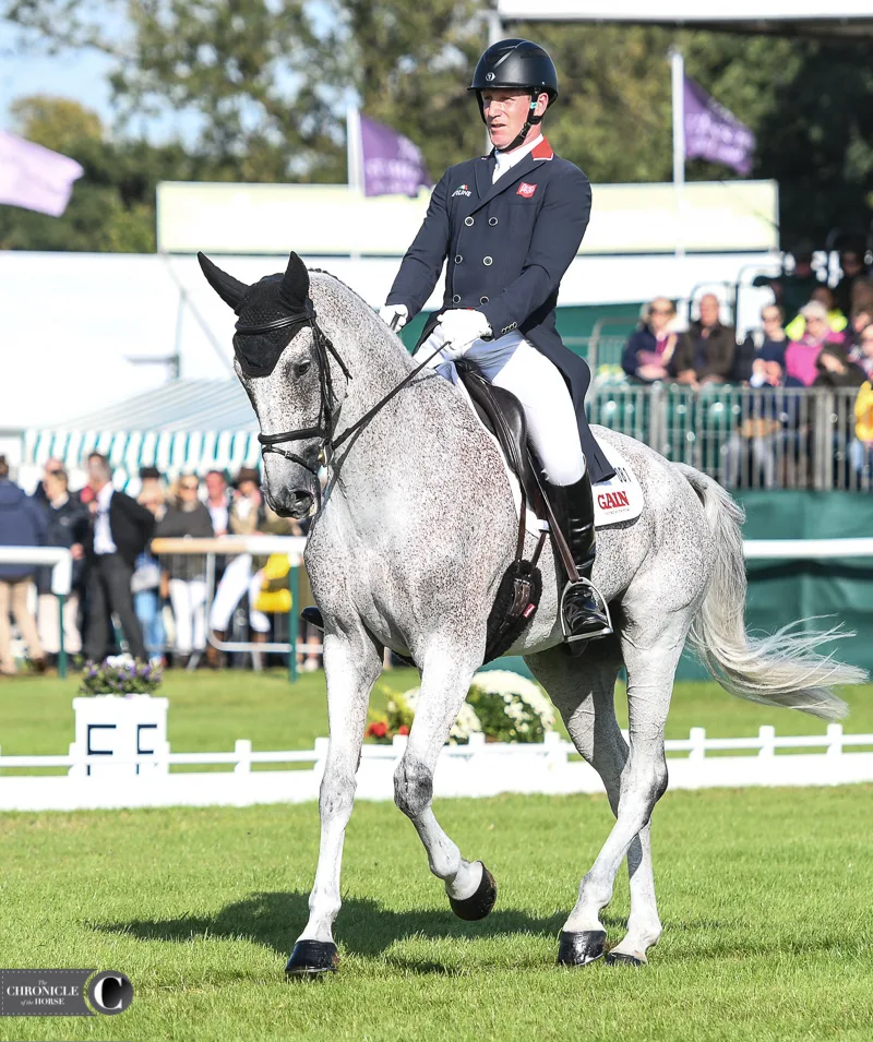 Oliver Townend and Ballaghmor Class. Lindsay Berreth Photo.