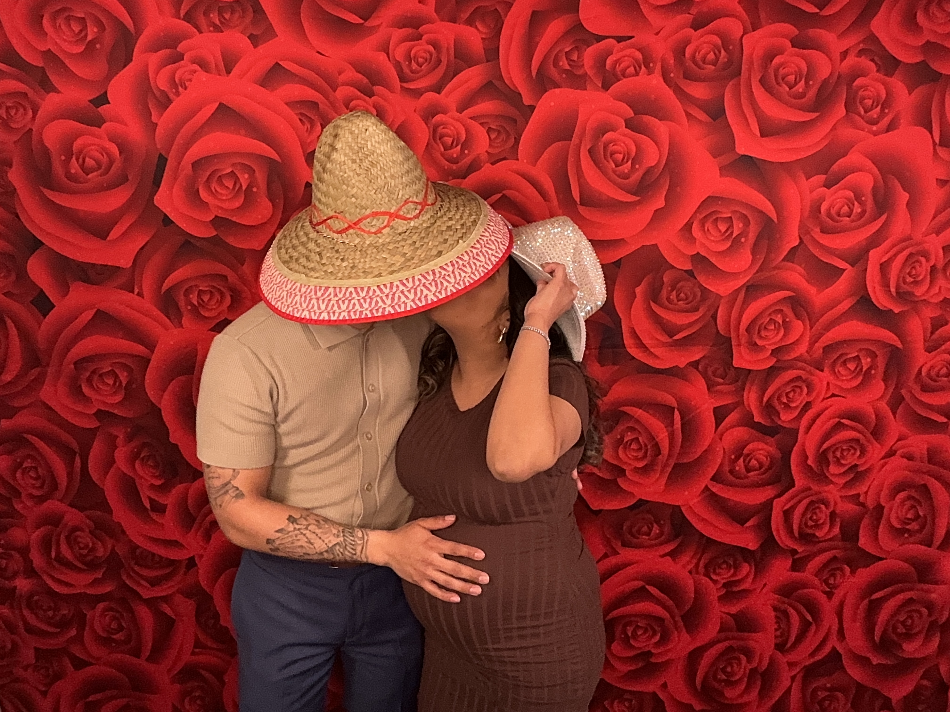 Photo booth moment