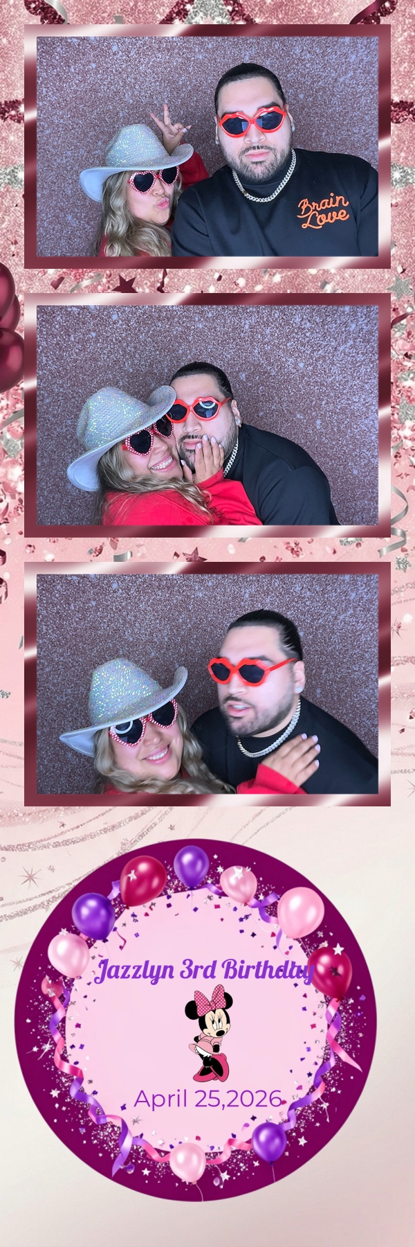 Kids party at the photo booth