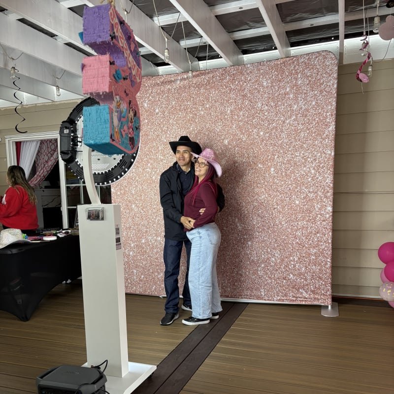 Kids birthday at the photo booth