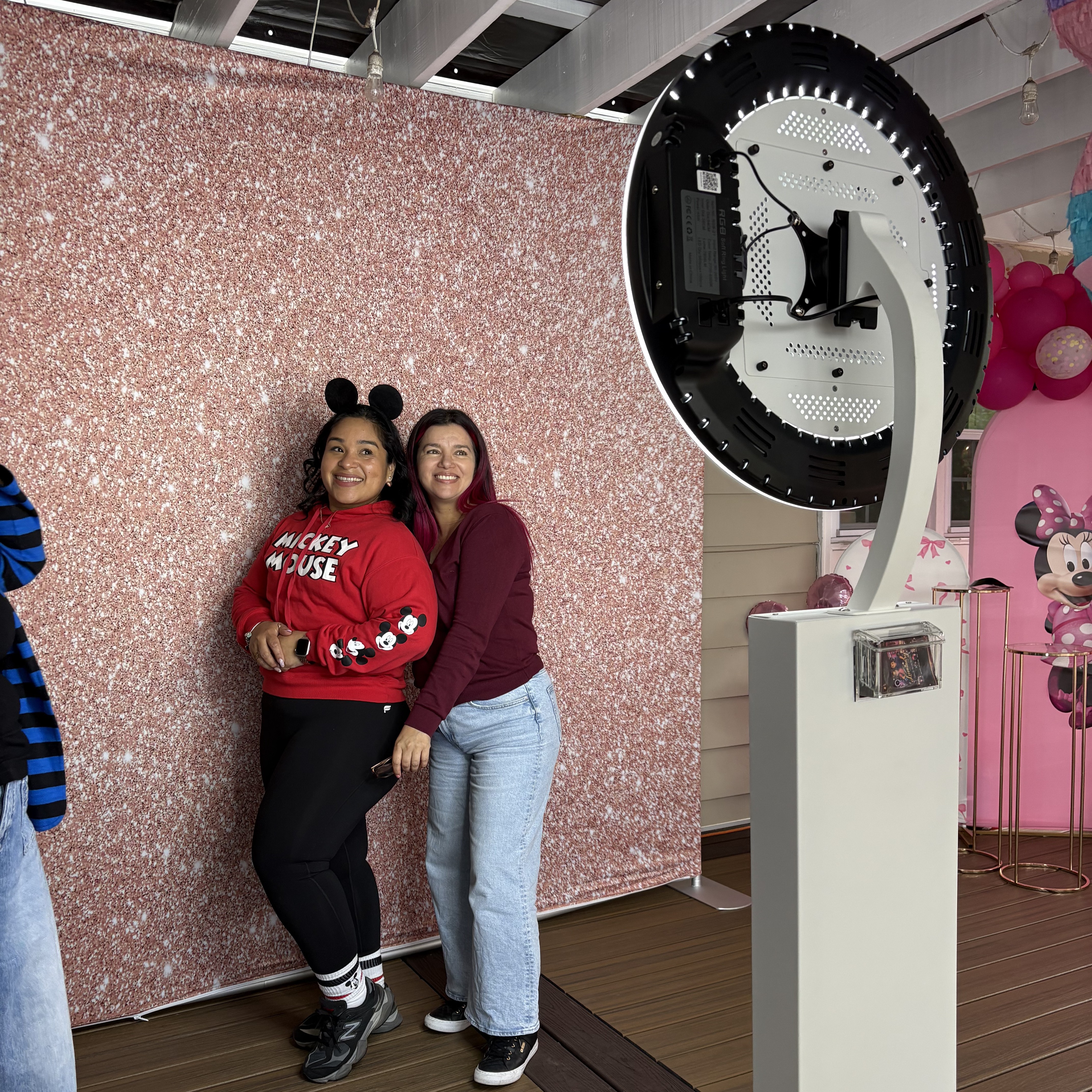 Kids party photo booth