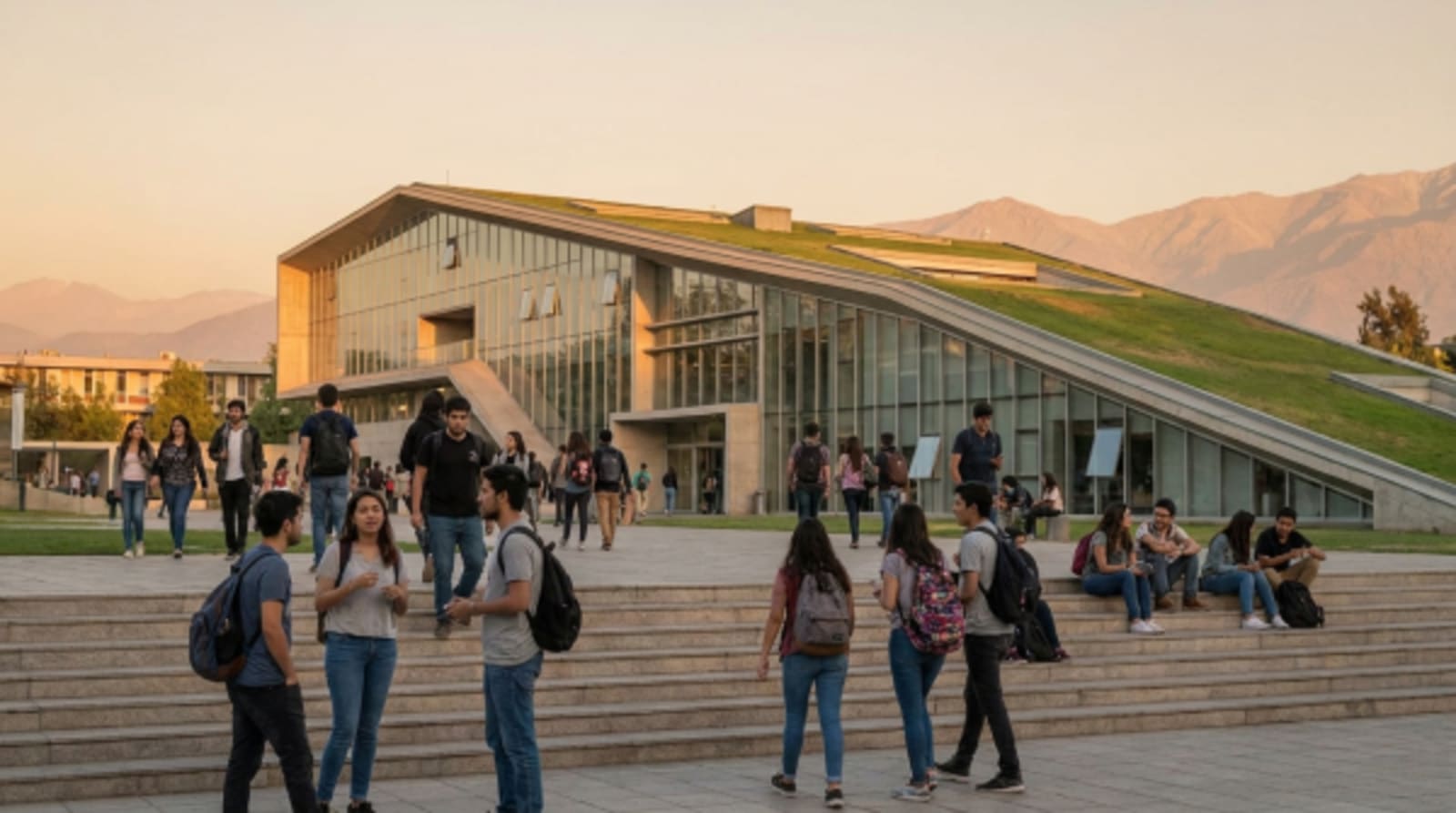 Estudiantes universitarios en Chile