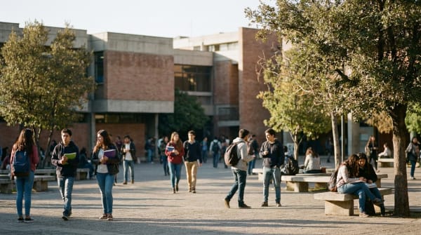 Estudiantes universitarios en Chile