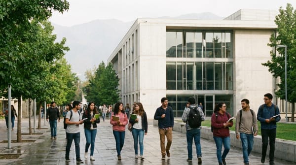 Estudiantes universitarios en Chile