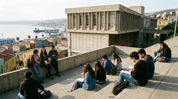 Estudiantes universitarios en Chile