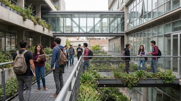 Estudiantes universitarios en Chile