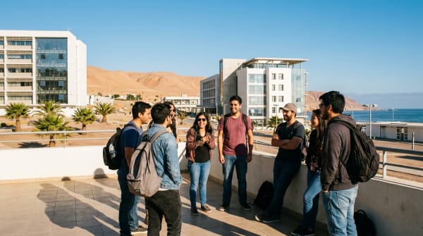 Estudiantes universitarios en Chile