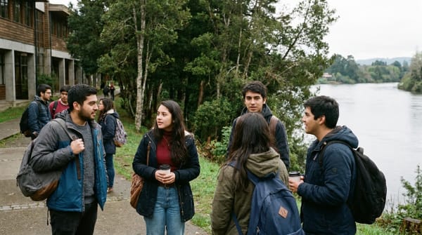 Estudiantes universitarios en Chile