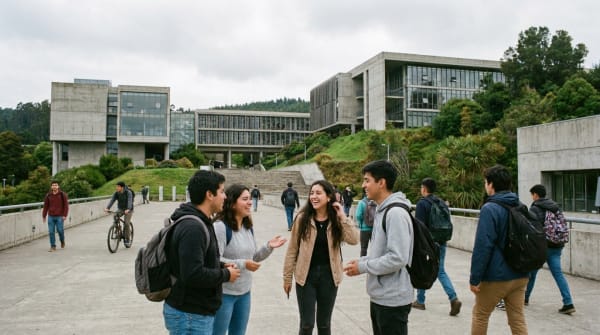 Estudiantes universitarios en Chile