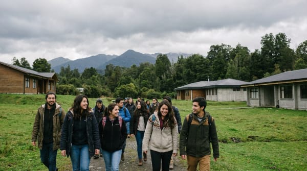 Estudiantes universitarios en Chile