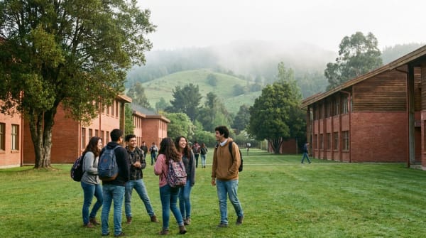 Estudiantes universitarios en Chile