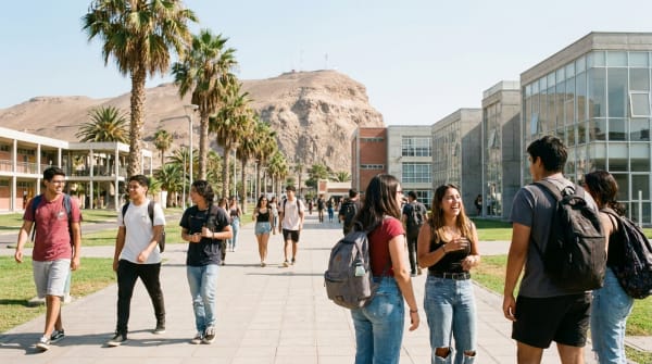 Estudiantes universitarios en Chile