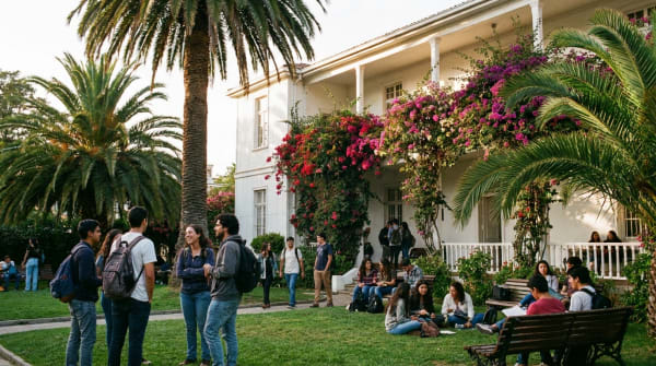 Estudiantes universitarios en Chile