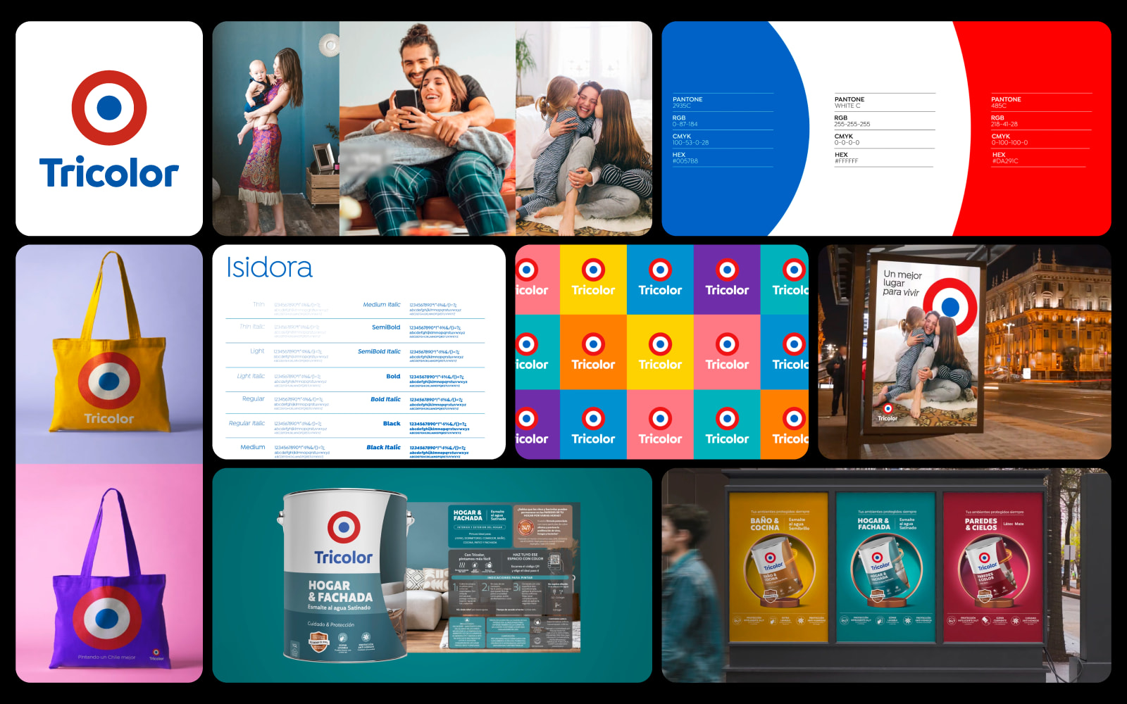 Sistemas visuales Tricolor — BBK Group