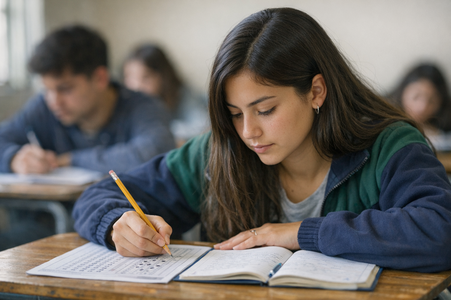 Grupo reducido en preuniversitario intensivo PAES