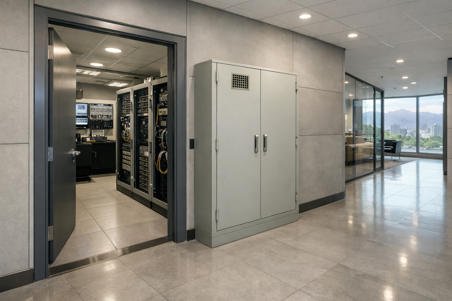 Mantenimiento de edificios en Chile con instalaciones comunes y sala técnica ordenada