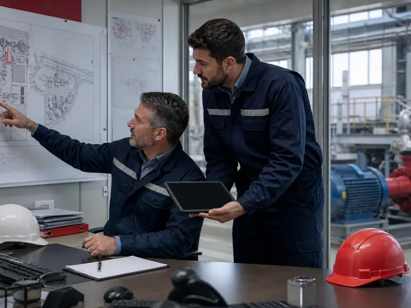 Planificación de mantenimiento preventivo industrial