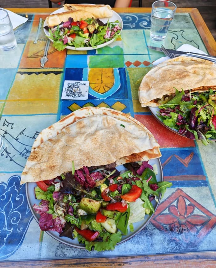 Shawarma s prilogo
