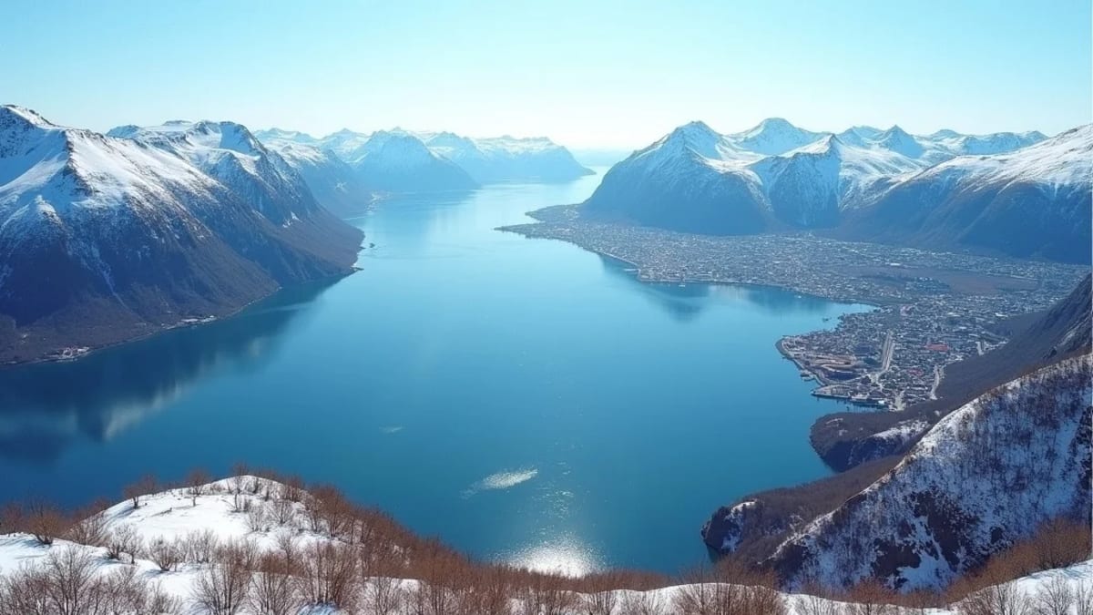 Narvik vom Wasser