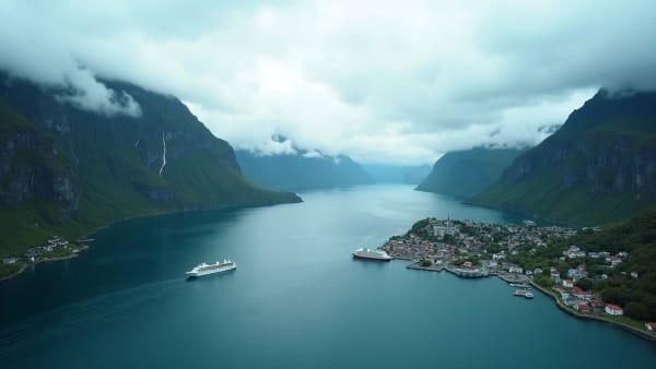 Hafen von Geiranger