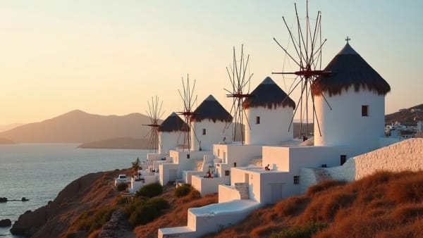 Hafen von Mykonos