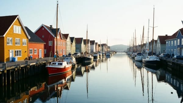 Hafen von Kristiansand