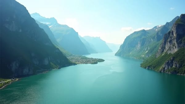 Hafen von Skjolden