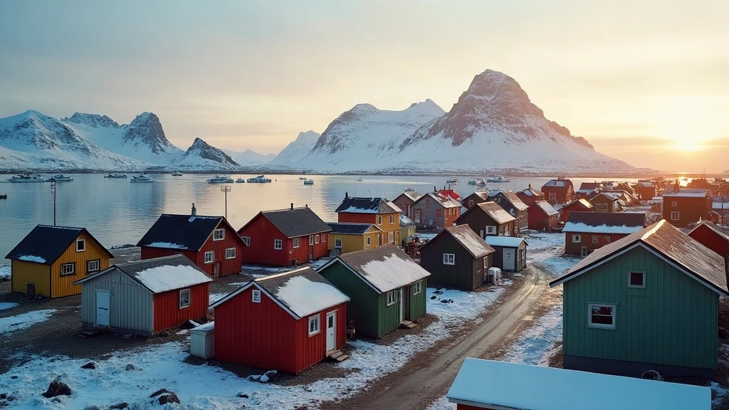 Nuuk vom Wasser