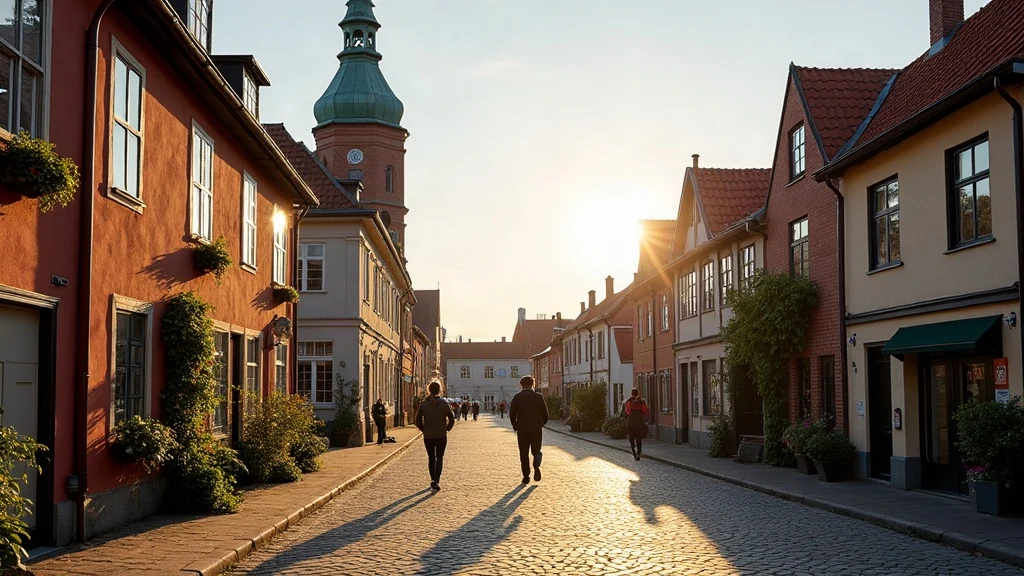 Ystad vom Wasser